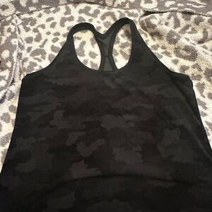 Black lululemon Camouflage Women's Tank Top